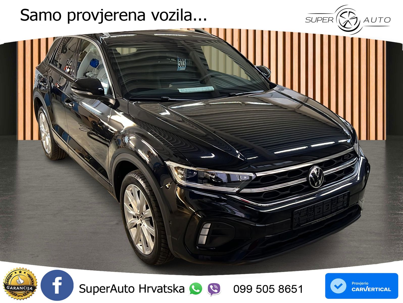 Volkswagen T-Roc 1.5 TSI (150 KS) R-Line LED+GR SJED+ACC