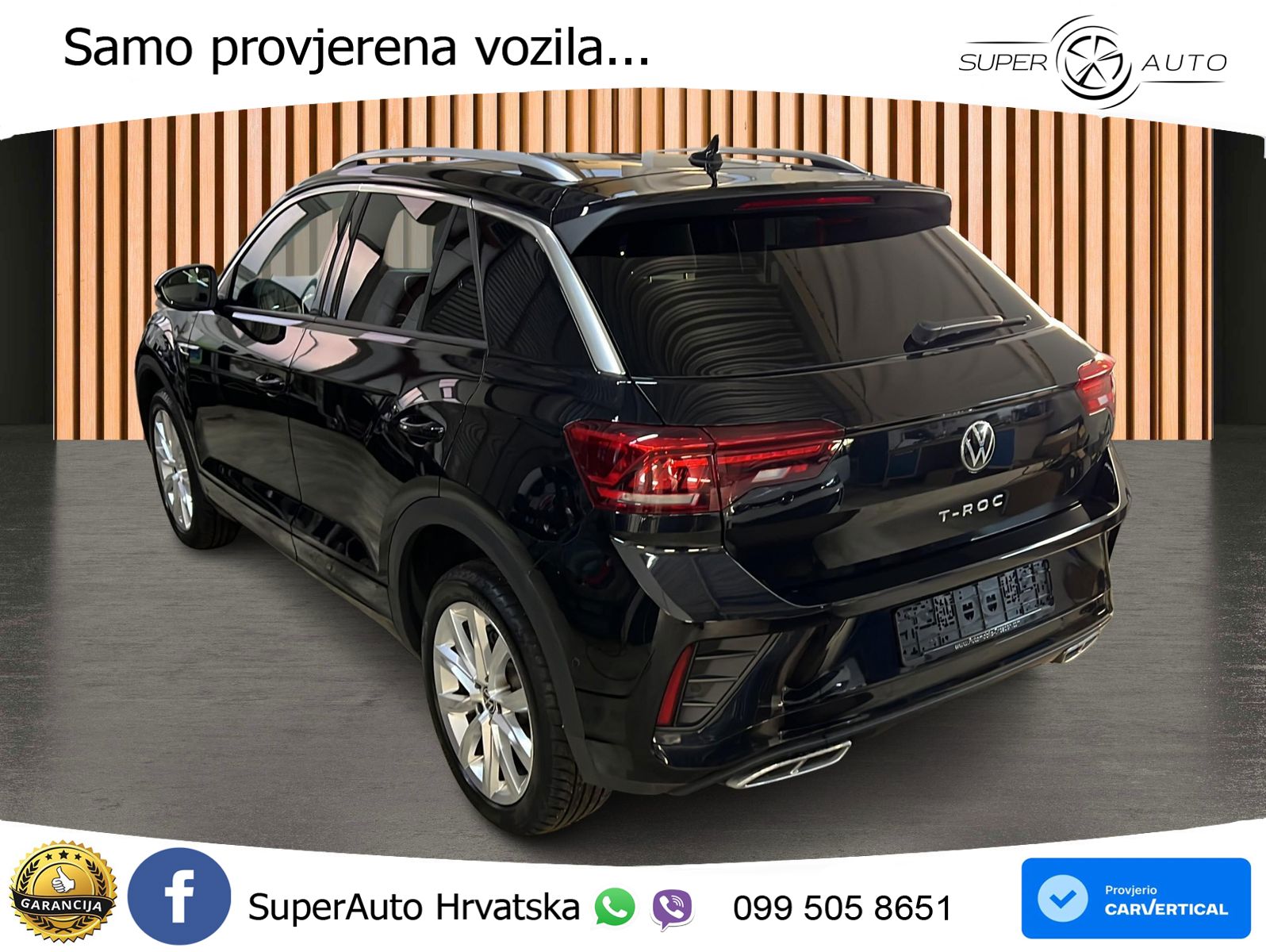 Volkswagen T-Roc 1.5 TSI (150 KS) R-Line LED+GR SJED+ACC