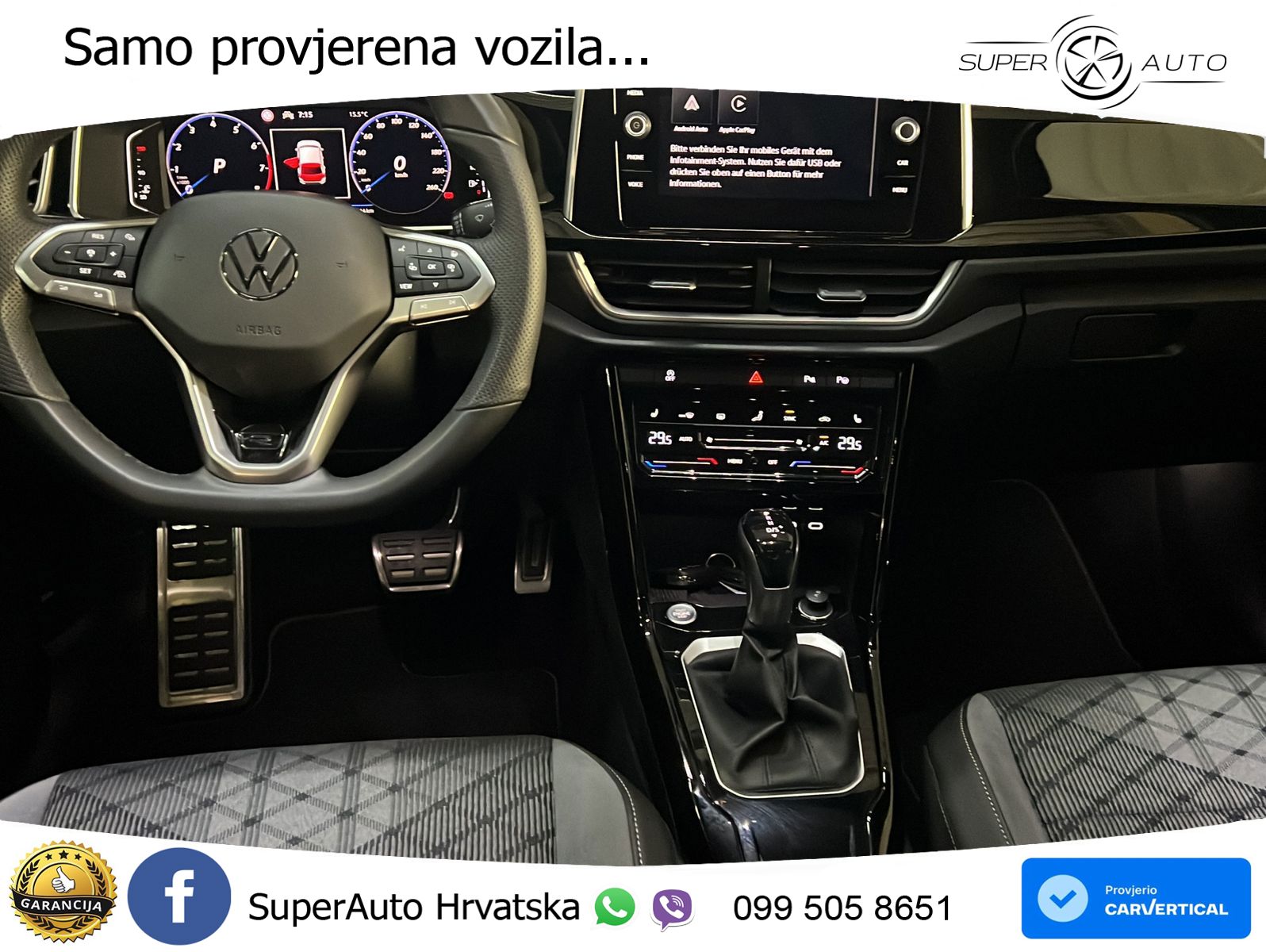 Volkswagen T-Roc 1.5 TSI (150 KS) R-Line LED+GR SJED+ACC