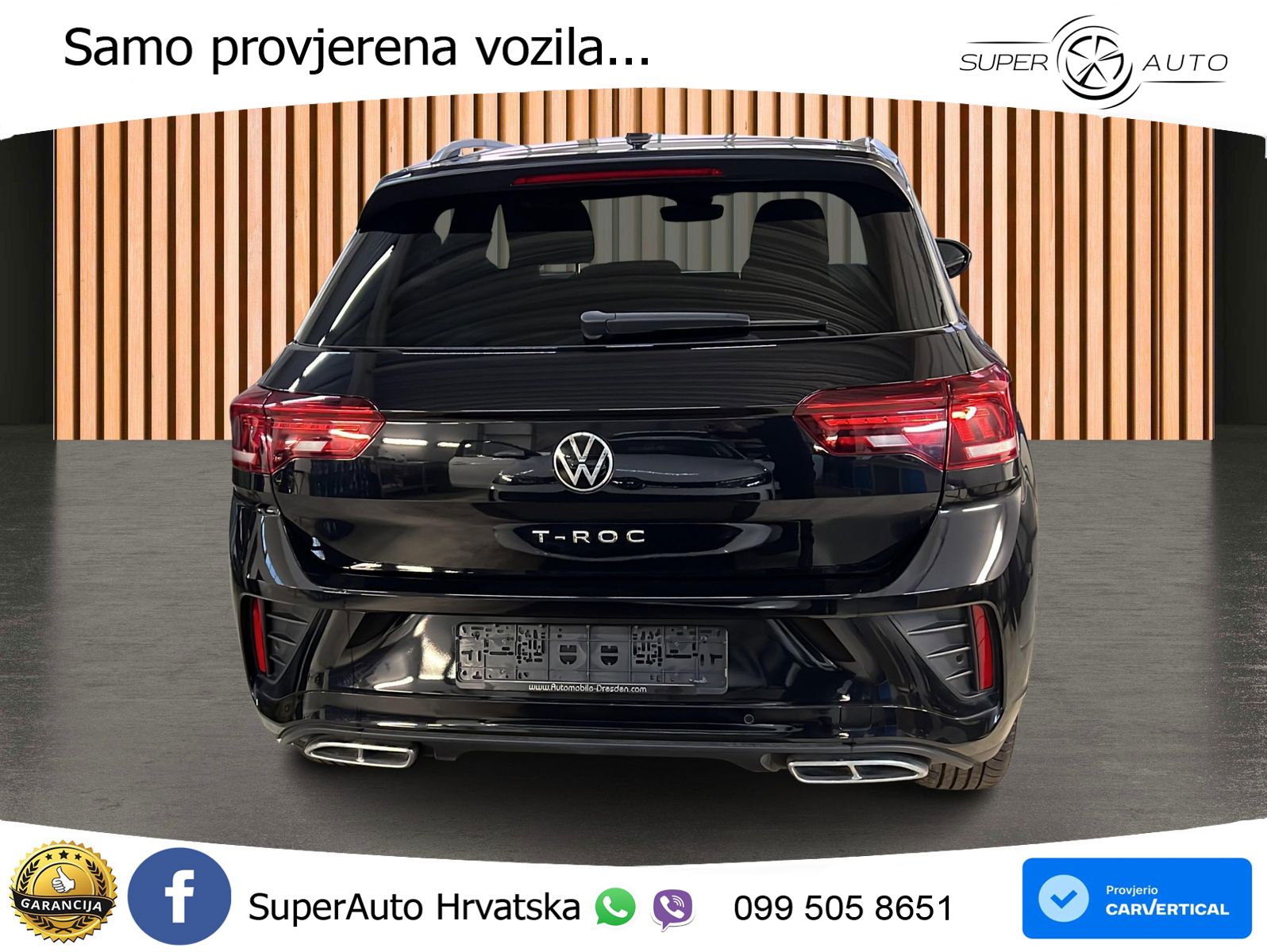 Volkswagen T-Roc 1.5 TSI (150 KS) R-Line LED+GR SJED+ACC