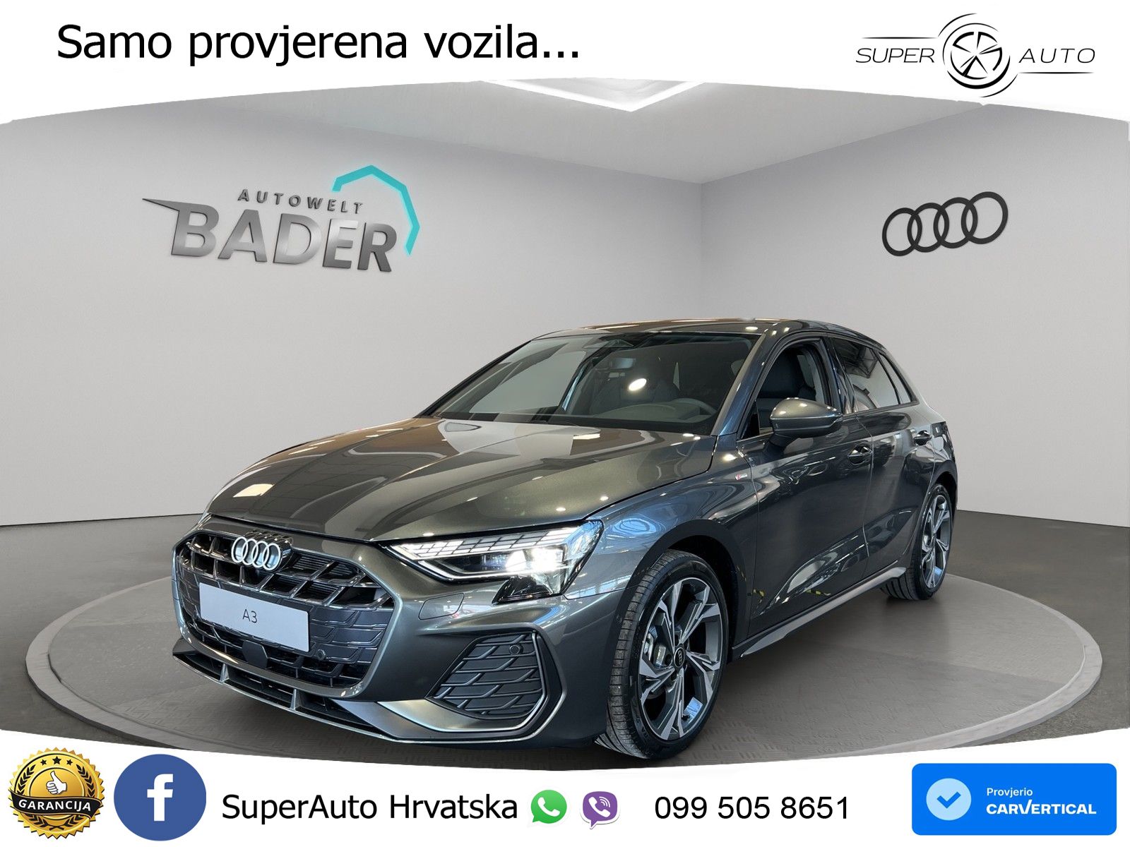 Audi A3 35 TFSI (150 KS) S tronic S line LED+GR SJED+ACC