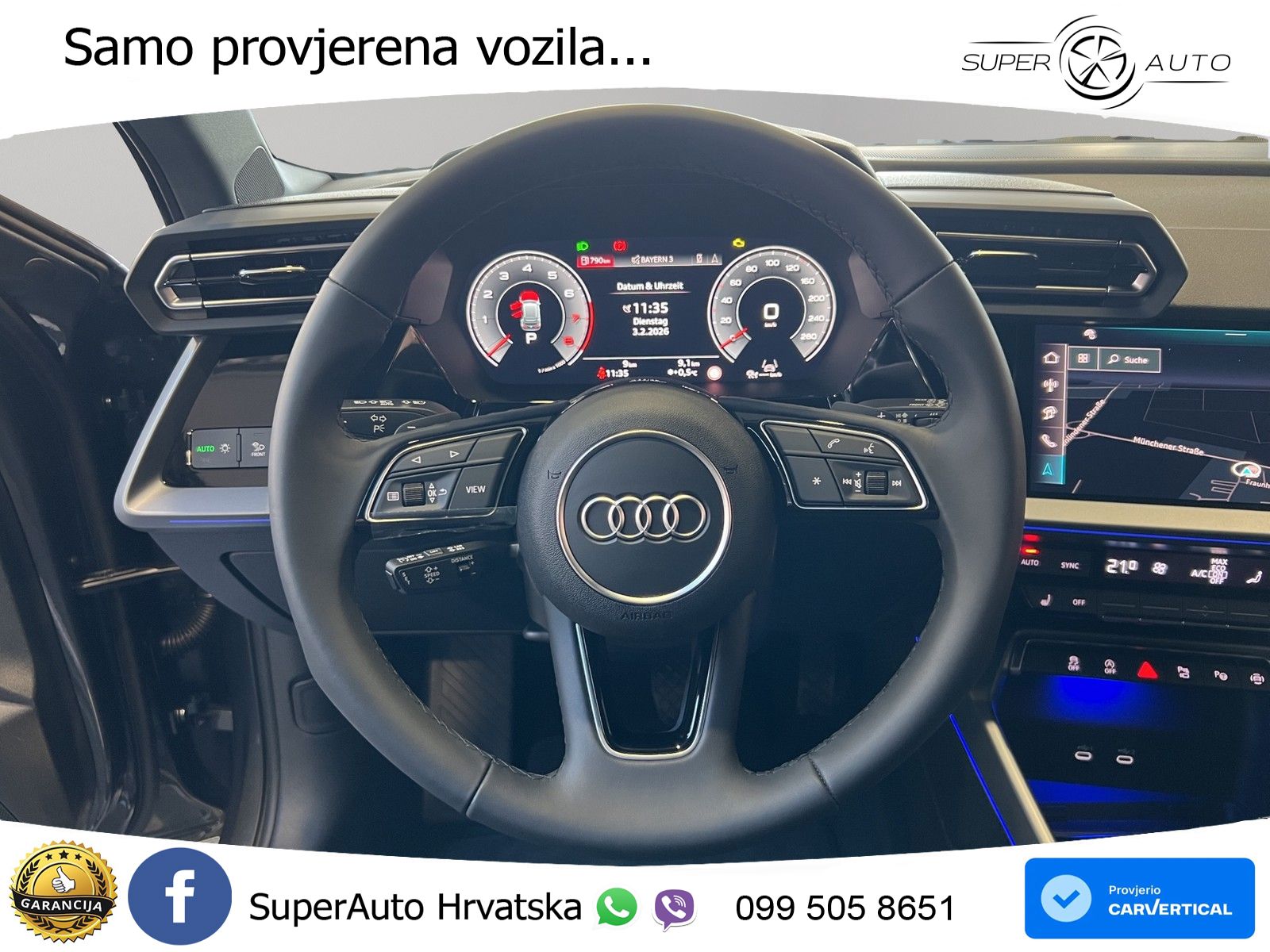 Audi A3 35 TFSI (150 KS) S tronic S line LED+GR SJED+ACC