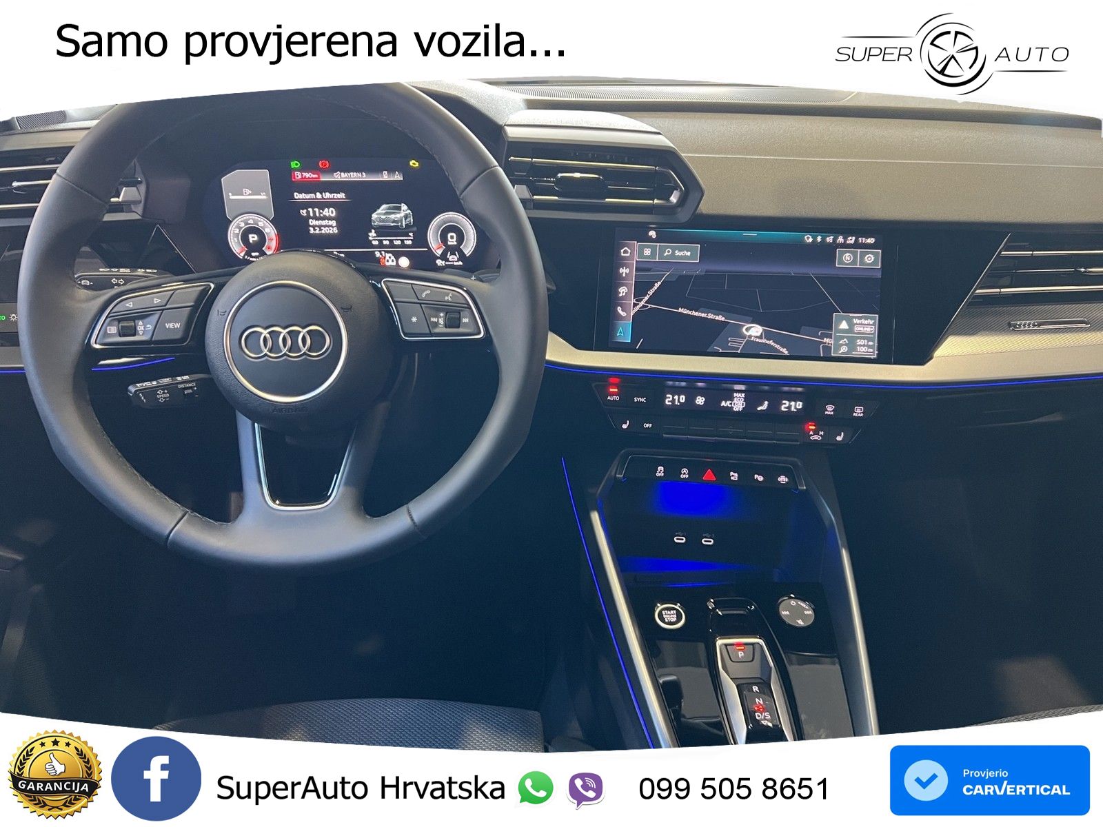 Audi A3 35 TFSI (150 KS) S tronic S line LED+GR SJED+ACC