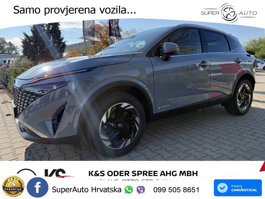 Nissan Qashqai e-POWER 1.5 VC-T (190 KS) Automatic LED+GR SJED+ACC