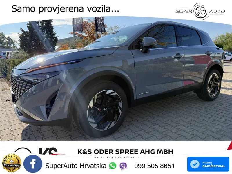 Nissan Qashqai e-POWER 1.5 VC-T (190 KS) Automatic LED+GR SJED+ACC