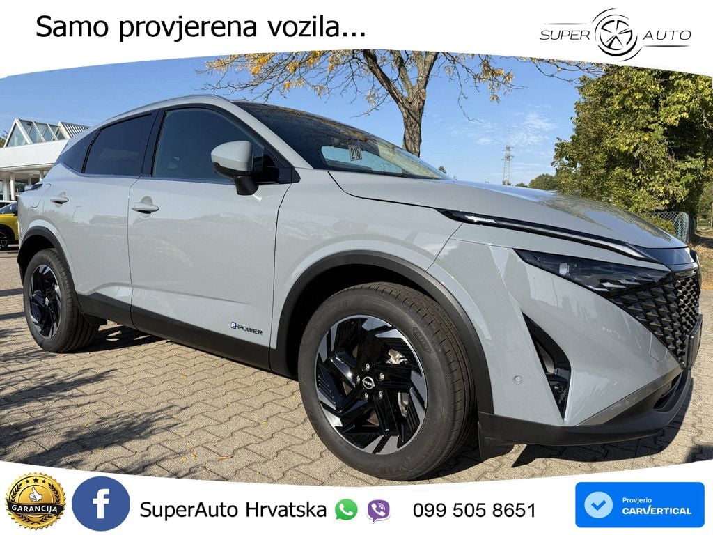 Nissan Qashqai e-POWER 1.5 VC-T (190 KS) Automatic LED+GR SJED+ACC