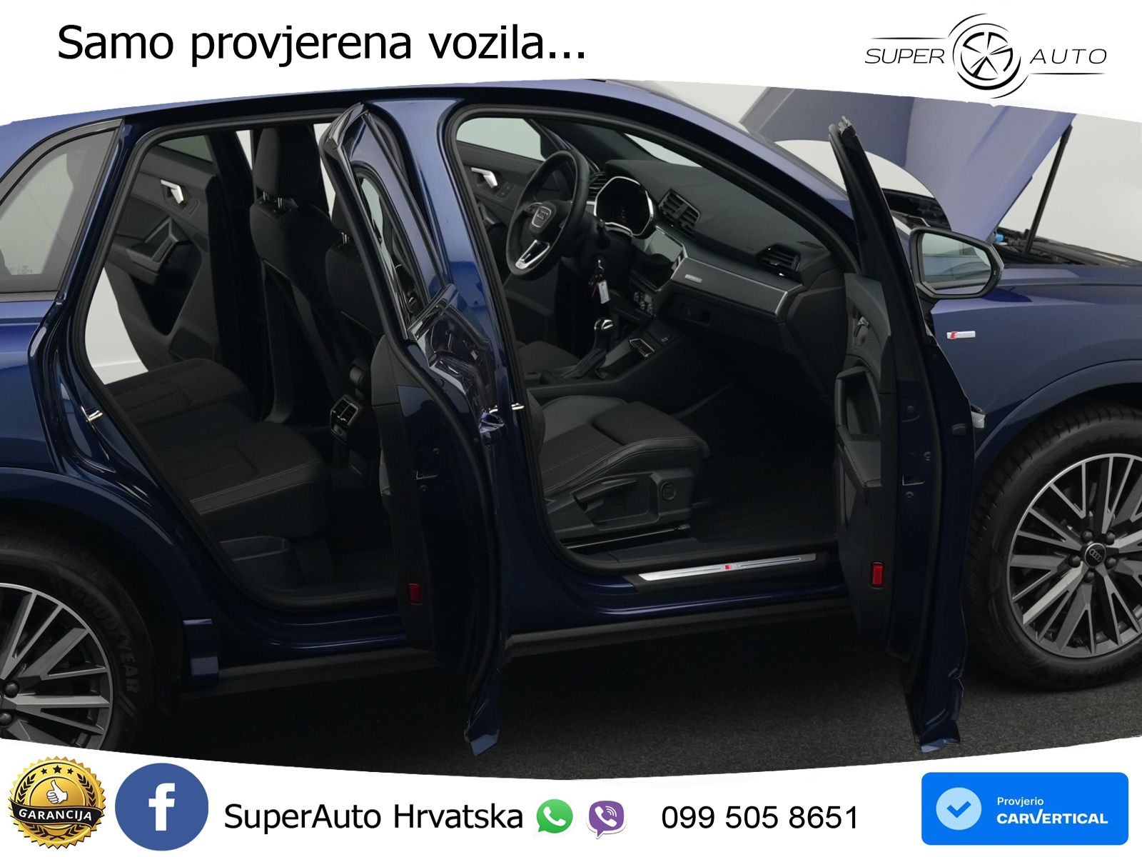 Audi Q3 45 TFSI (245 KS) quattro S tronic 2x S line LED+GR SJED+ACC