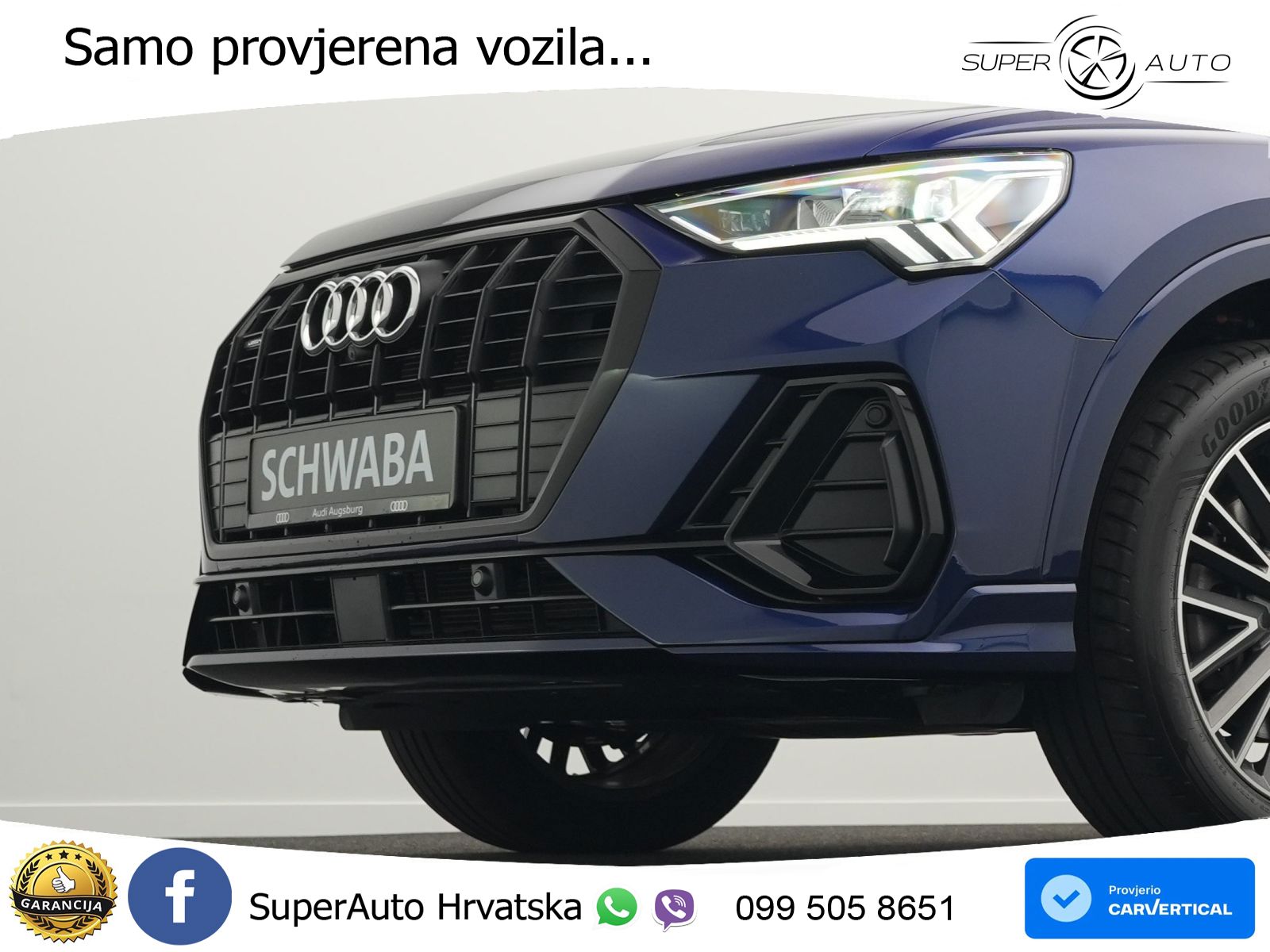 Audi Q3 45 TFSI (245 KS) quattro S tronic 2x S line LED+GR SJED+ACC