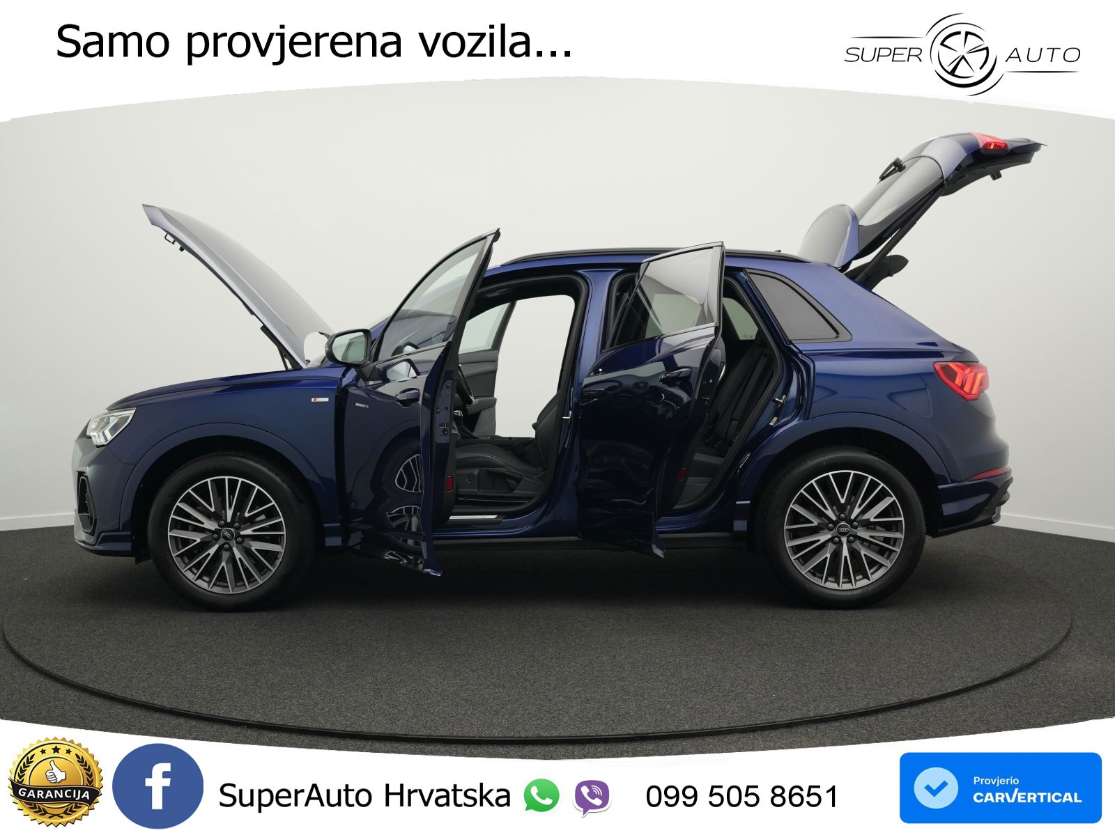Audi Q3 45 TFSI (245 KS) quattro S tronic 2x S line LED+GR SJED+ACC