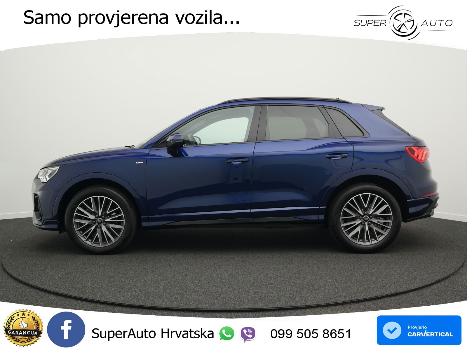 Audi Q3 45 TFSI (245 KS) quattro S tronic 2x S line LED+GR SJED+ACC