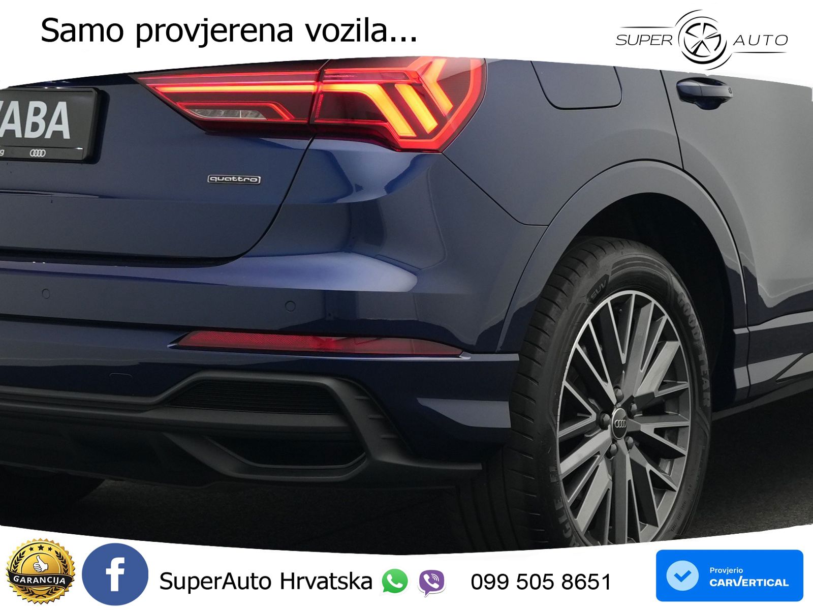 Audi Q3 45 TFSI (245 KS) quattro S tronic 2x S line LED+GR SJED+ACC