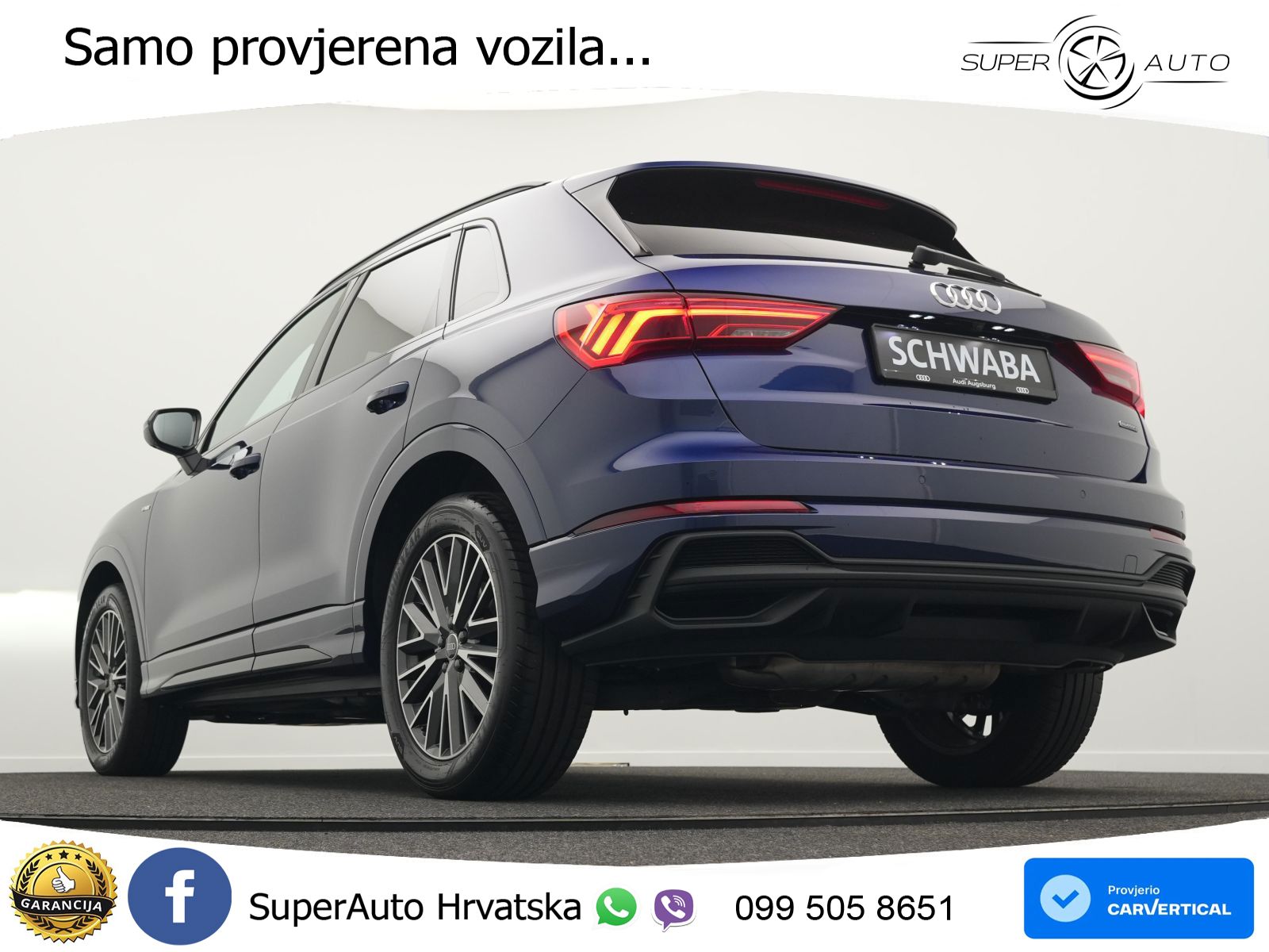 Audi Q3 45 TFSI (245 KS) quattro S tronic 2x S line LED+GR SJED+ACC