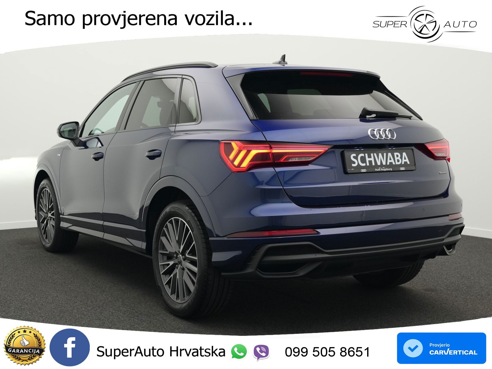 Audi Q3 45 TFSI (245 KS) quattro S tronic 2x S line LED+GR SJED+ACC