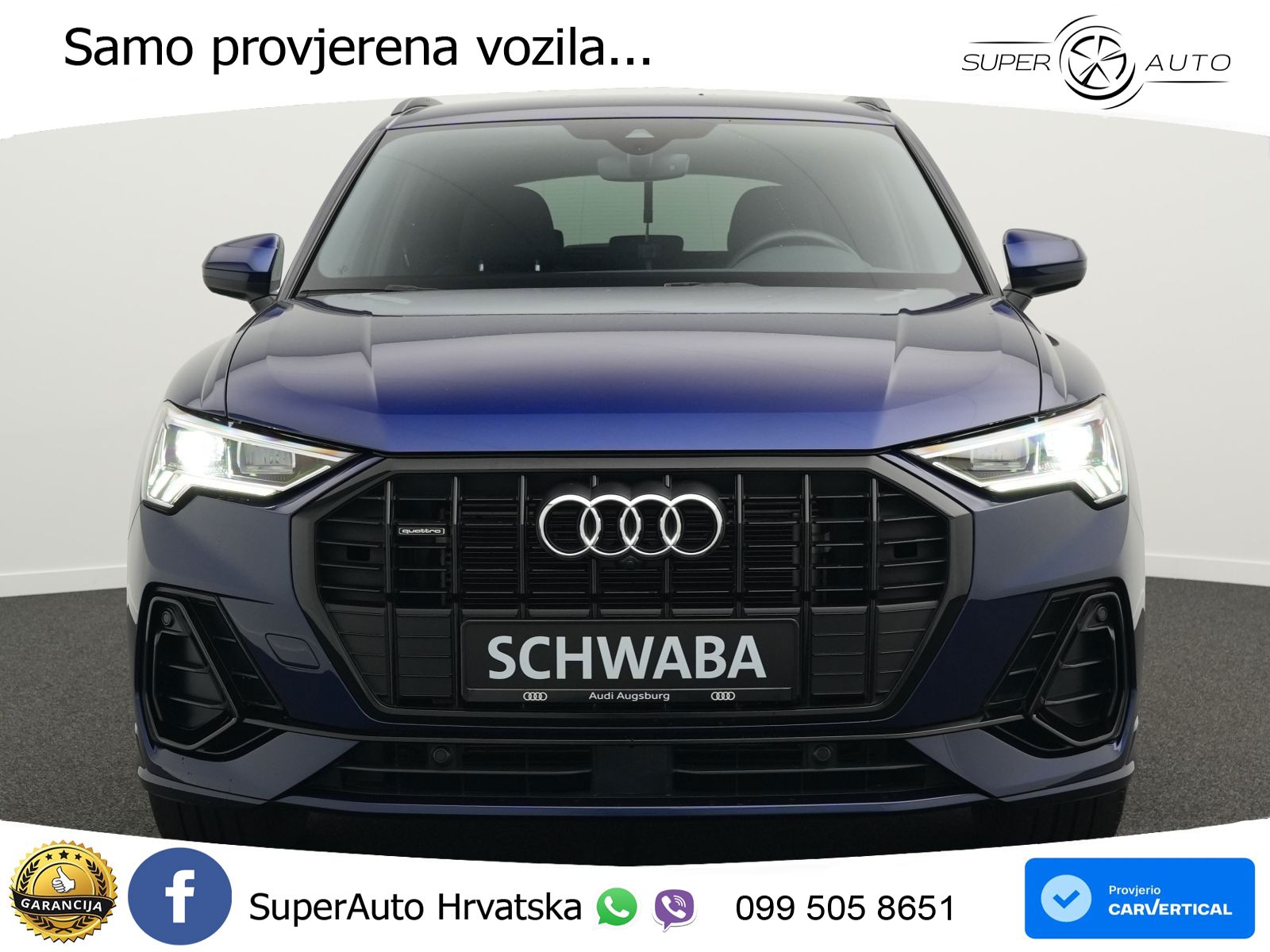 Audi Q3 45 TFSI (245 KS) quattro S tronic 2x S line LED+GR SJED+ACC