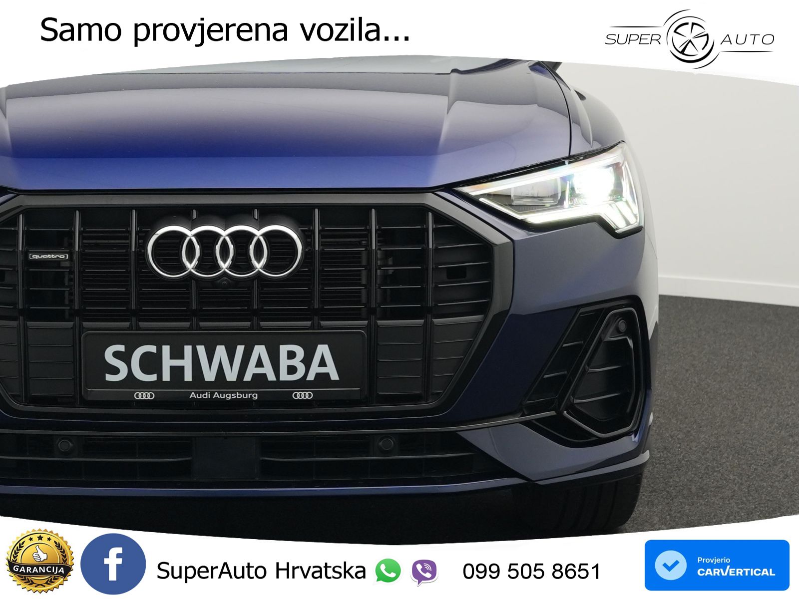 Audi Q3 45 TFSI (245 KS) quattro S tronic 2x S line LED+GR SJED+ACC