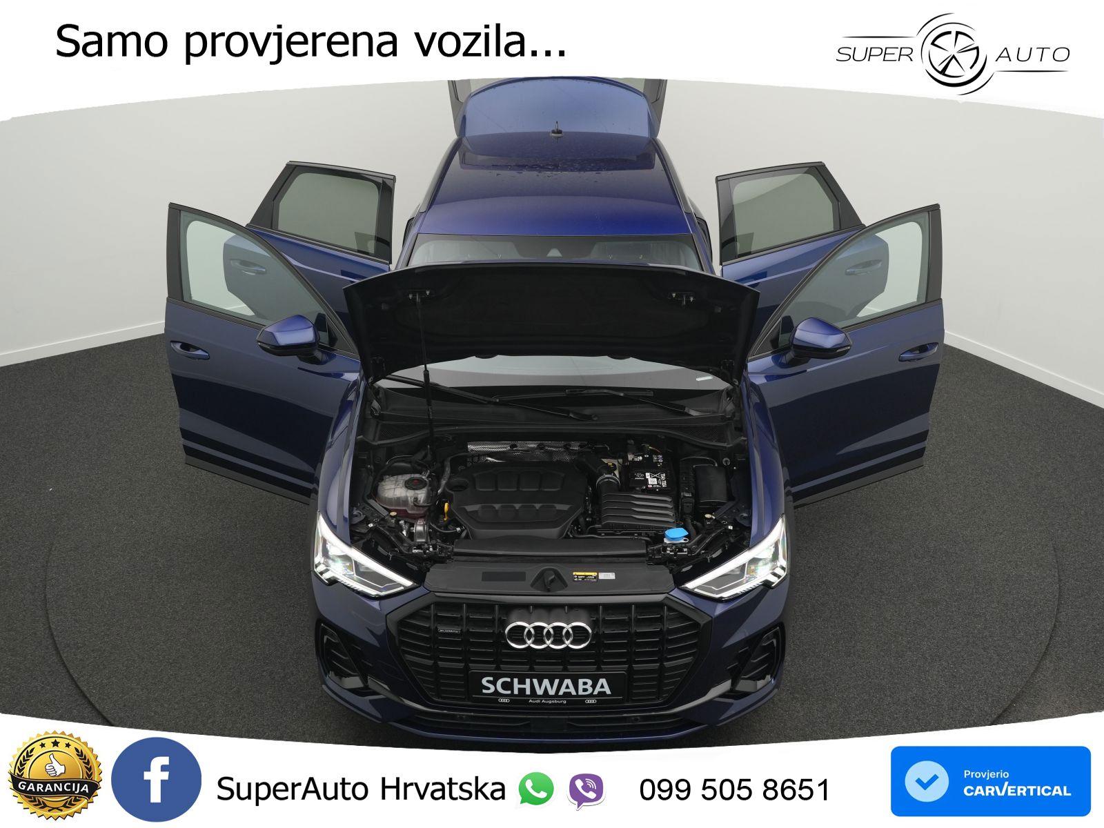 Audi Q3 45 TFSI (245 KS) quattro S tronic 2x S line LED+GR SJED+ACC
