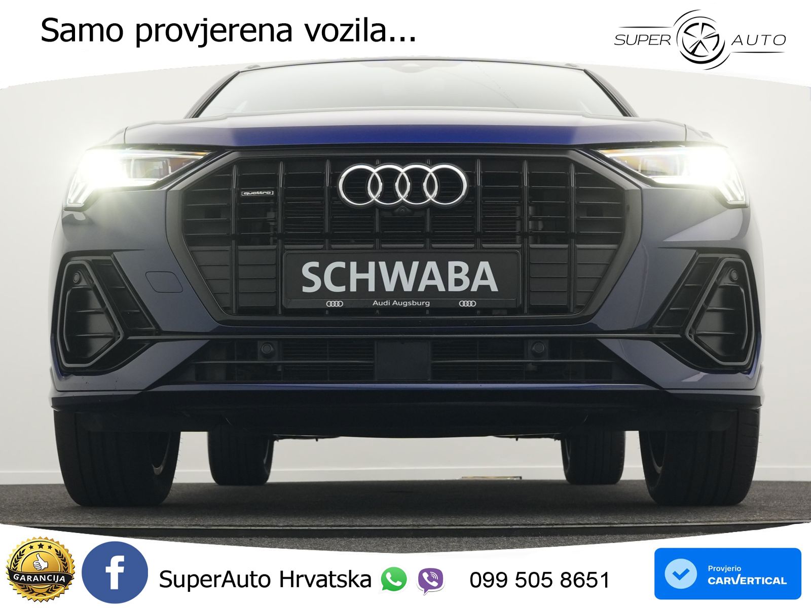 Audi Q3 45 TFSI (245 KS) quattro S tronic 2x S line LED+GR SJED+ACC