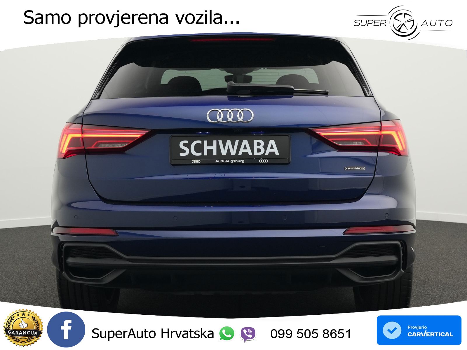 Audi Q3 45 TFSI (245 KS) quattro S tronic 2x S line LED+GR SJED+ACC