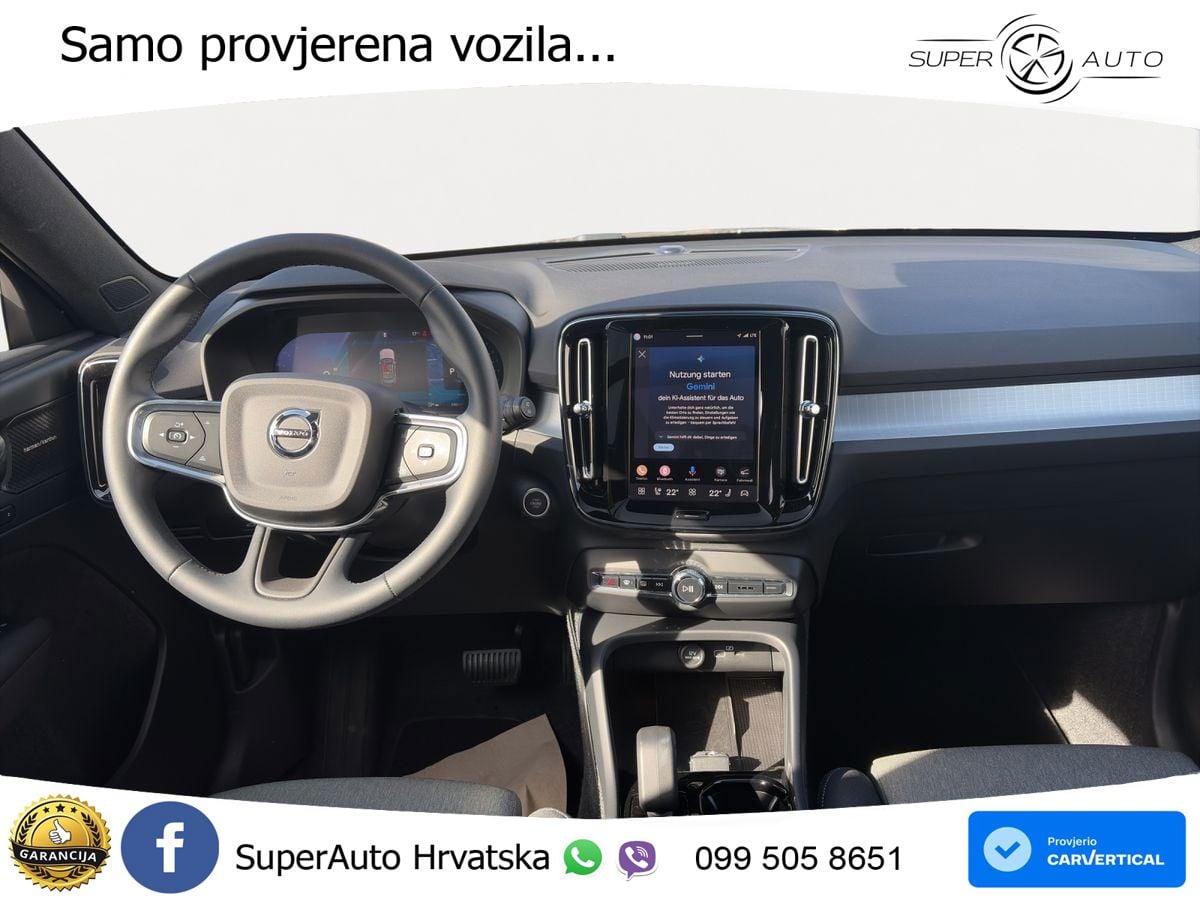 Volvo XC40 2.0 B3 163 KS Automatic ACC+GR SJED+360+PANO