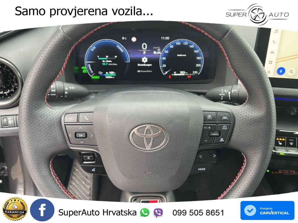 Toyota C-HR 2.0 (223 KS) PHEV e-CVT Teamplayer LED+GR SJED+ACC