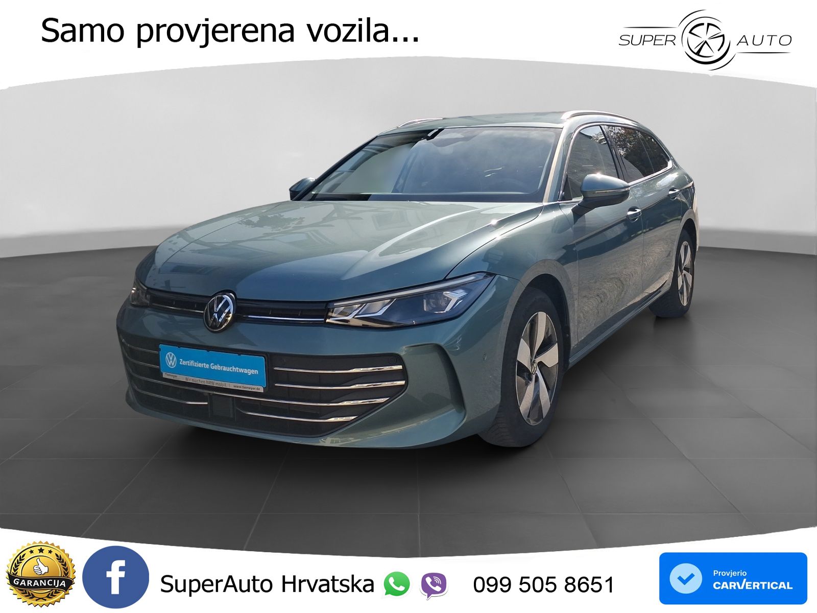 Volkswagen Passat Variant 1.5 eTSI (150 KS) DSG Business LED+GR SJED+ACC