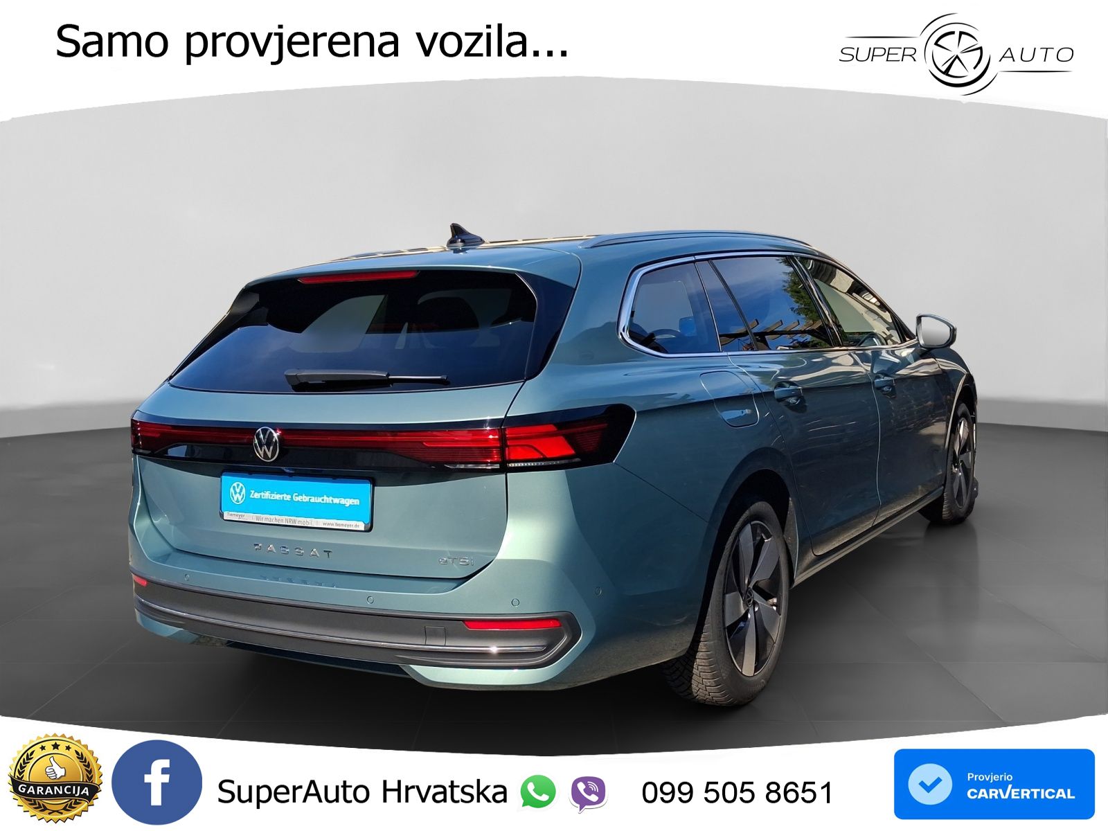 Volkswagen Passat Variant 1.5 eTSI (150 KS) DSG Business LED+GR SJED+ACC
