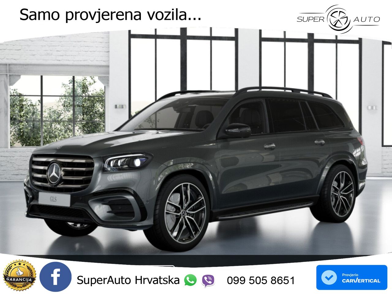 Mercedes-Benz GLS GLS 450d EQ Boost 4MATIC 9G-TRONIC AMG ZRAČNI+ACC+GR SJED+KAM+PANO
