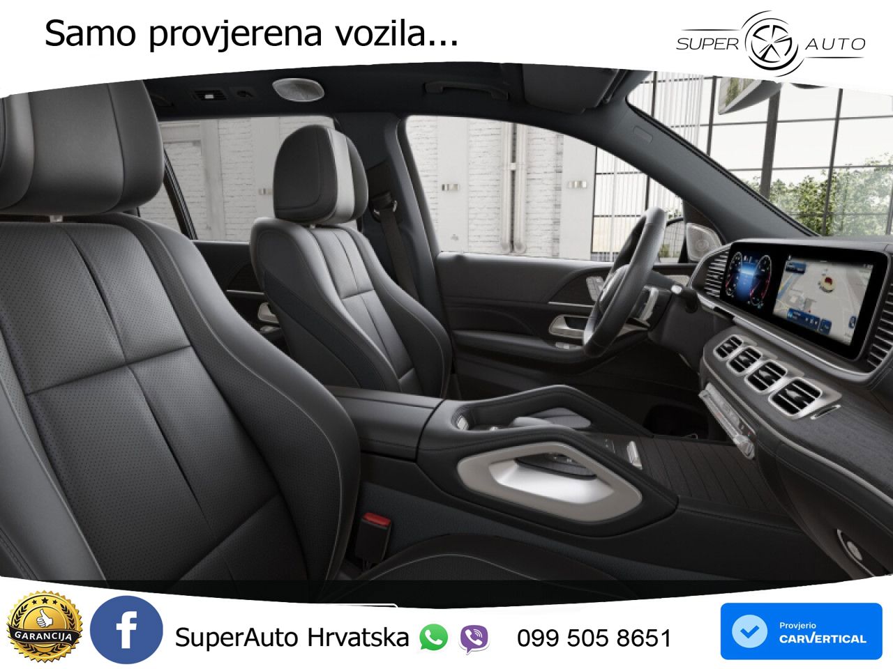 Mercedes-Benz GLS GLS 450d EQ Boost 4MATIC 9G-TRONIC AMG ZRAČNI+ACC+GR SJED+KAM+PANO