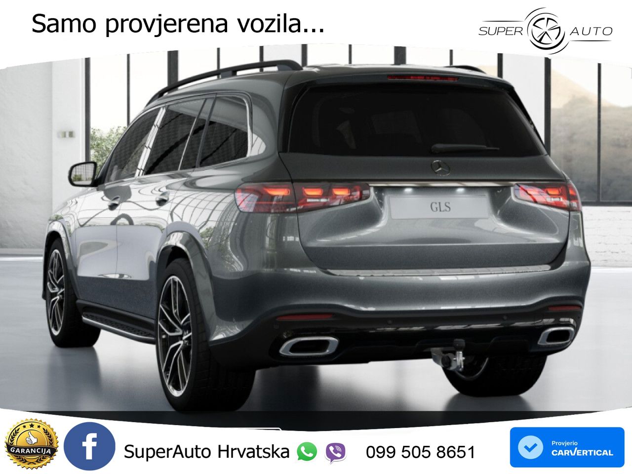 Mercedes-Benz GLS GLS 450d EQ Boost 4MATIC 9G-TRONIC AMG ZRAČNI+ACC+GR SJED+KAM+PANO