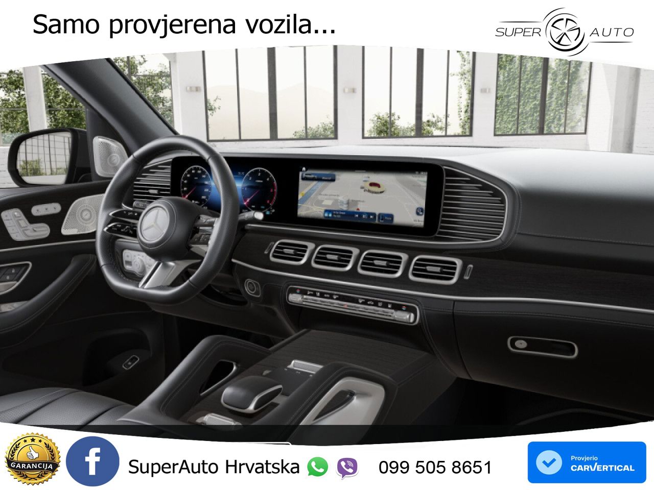 Mercedes-Benz GLS GLS 450d EQ Boost 4MATIC 9G-TRONIC AMG ZRAČNI+ACC+GR SJED+KAM+PANO