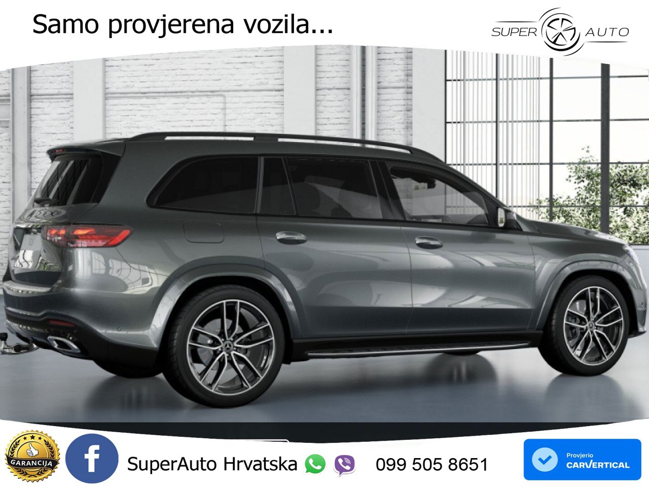 Mercedes-Benz GLS GLS 450d EQ Boost 4MATIC 9G-TRONIC AMG ZRAČNI+ACC+GR SJED+KAM+PANO