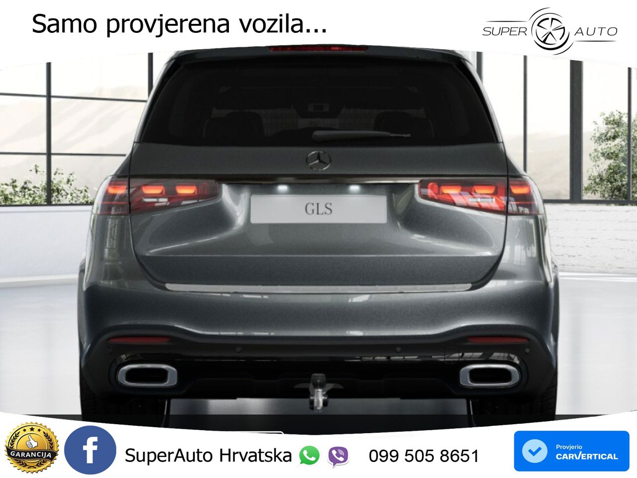 Mercedes-Benz GLS GLS 450d EQ Boost 4MATIC 9G-TRONIC AMG ZRAČNI+ACC+GR SJED+KAM+PANO