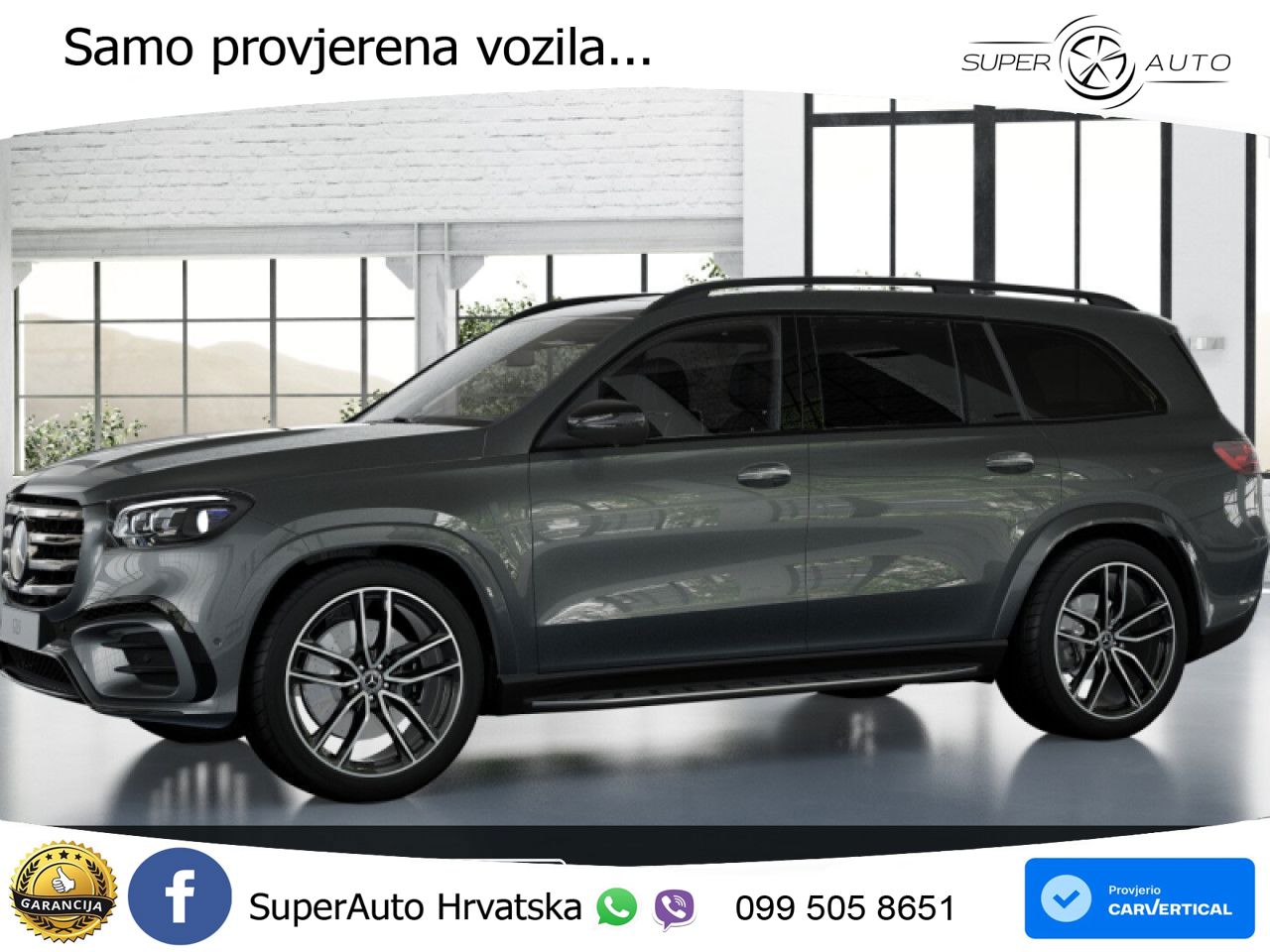 Mercedes-Benz GLS GLS 450d EQ Boost 4MATIC 9G-TRONIC AMG ZRAČNI+ACC+GR SJED+KAM+PANO