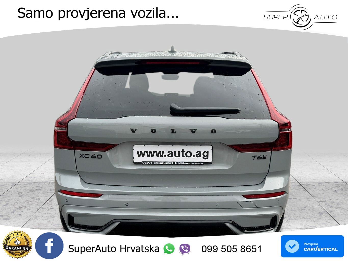Volvo XC60 T6 AWD Geartronic ACC+HEAD+4xGR SJED+360+PANO