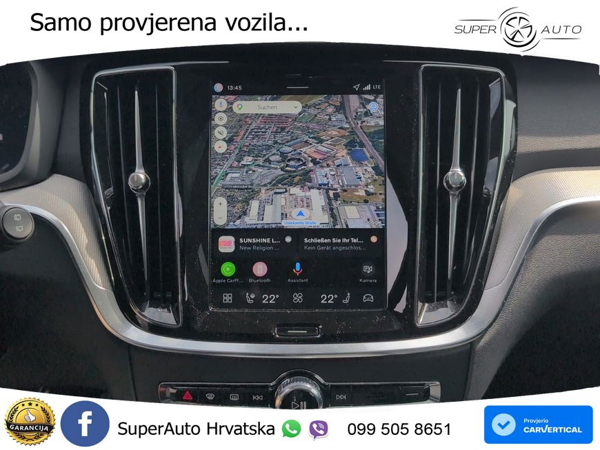 Volvo V60 2.0 B4 Benzin DCT ACC+HEAD+4xGR SJED+360+PANO