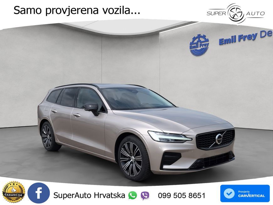 Volvo V60 2.0 B4 Benzin DCT ACC+HEAD+4xGR SJED+360+PANO