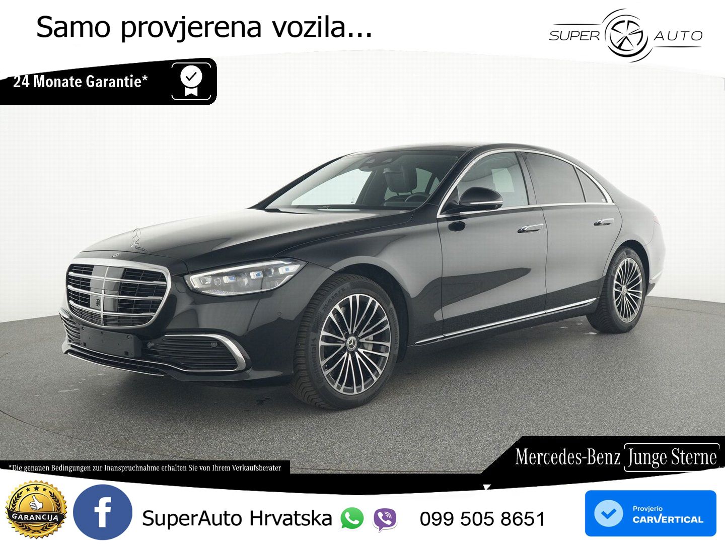 Mercedes S 350d (313 KS) EQ Boost 4MATIC 9G-TRONIC ZRAČNI+ACC+GR SJED+360+PANO