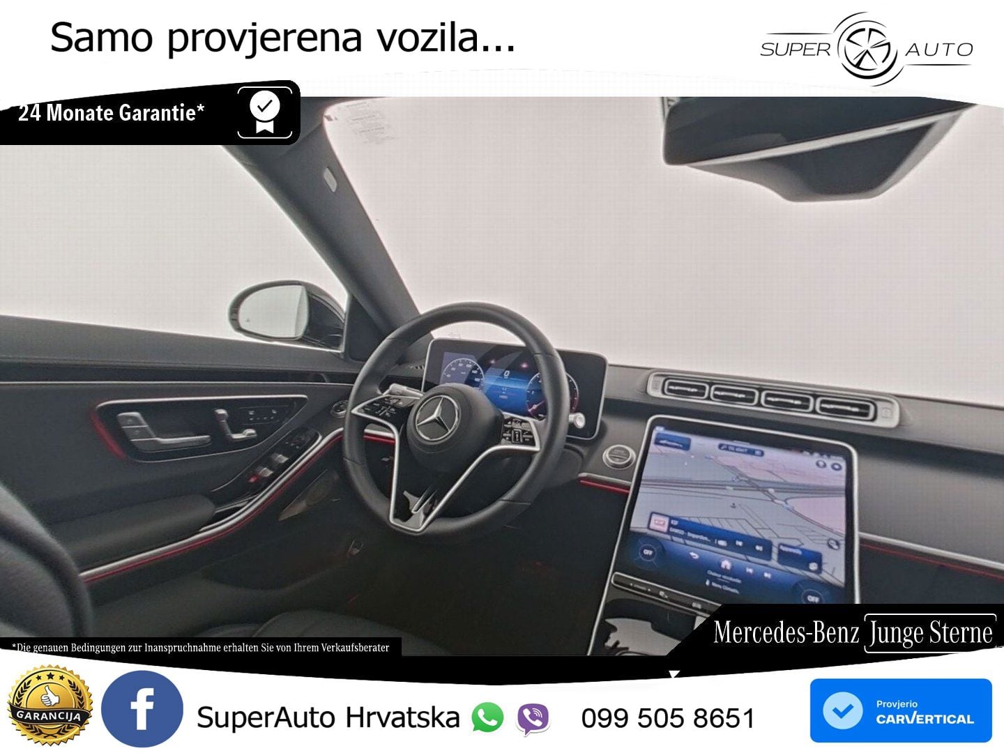 Mercedes S 350d (313 KS) EQ Boost 4MATIC 9G-TRONIC ZRAČNI+ACC+GR SJED+360+PANO