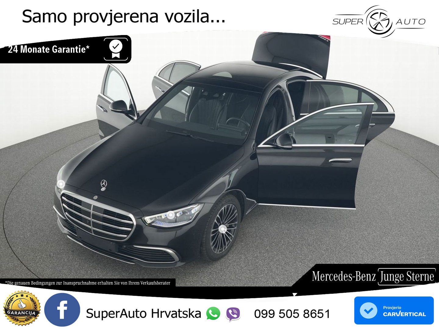 Mercedes S 350d (313 KS) EQ Boost 4MATIC 9G-TRONIC ZRAČNI+ACC+GR SJED+360+PANO