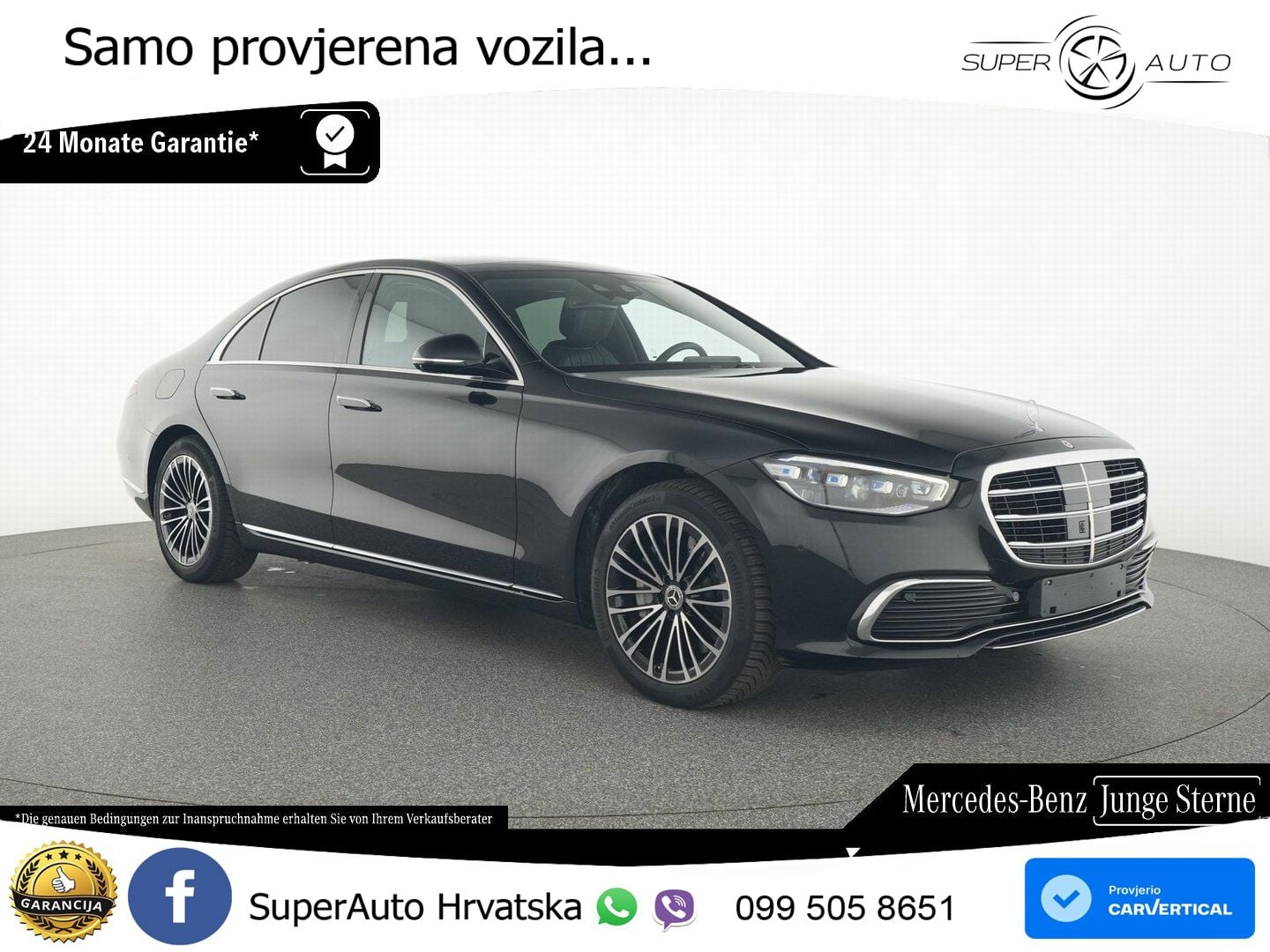 Mercedes S 350d (313 KS) EQ Boost 4MATIC 9G-TRONIC ZRAČNI+ACC+GR SJED+360+PANO