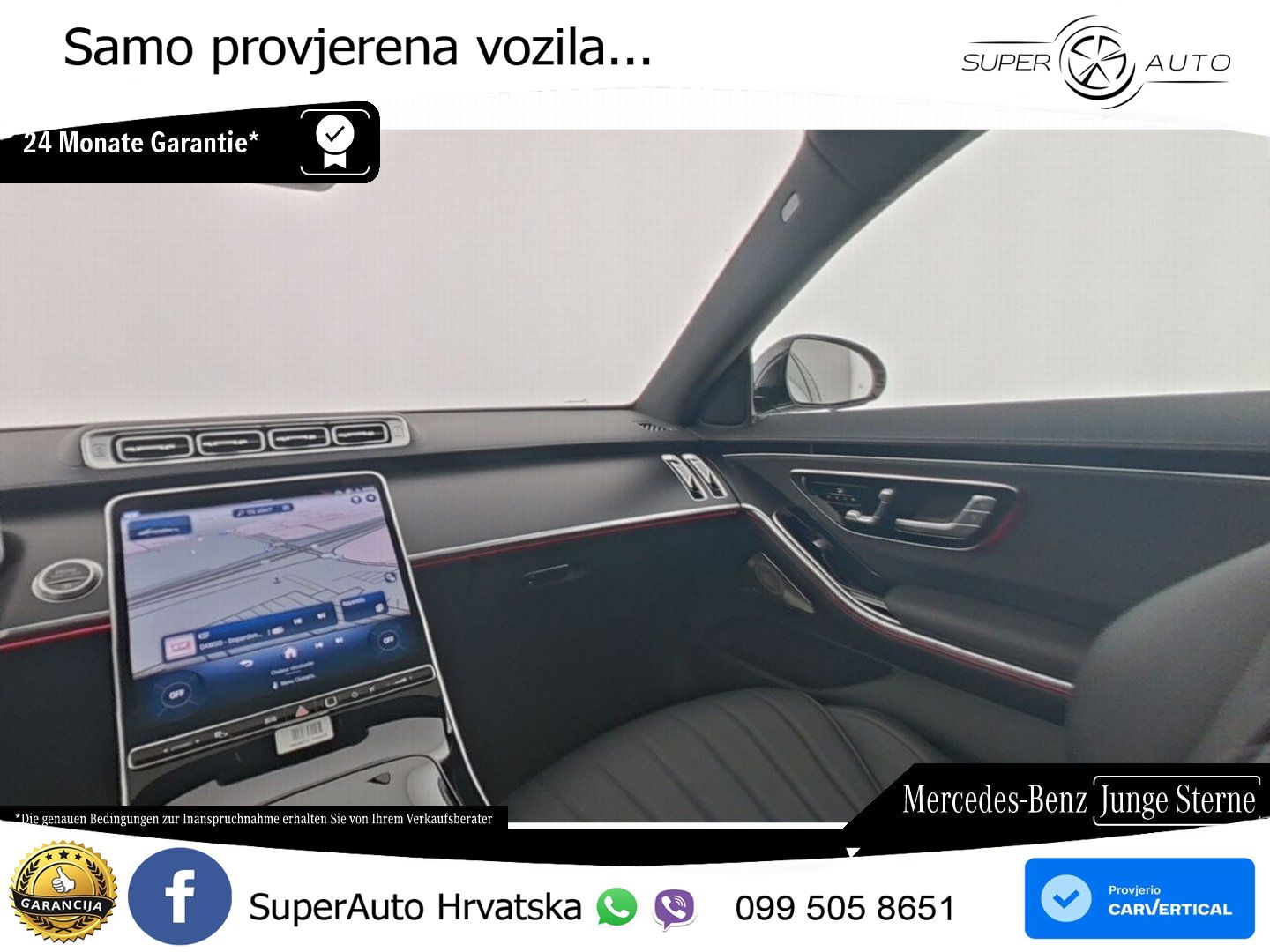 Mercedes S 350d (313 KS) EQ Boost 4MATIC 9G-TRONIC ZRAČNI+ACC+GR SJED+360+PANO