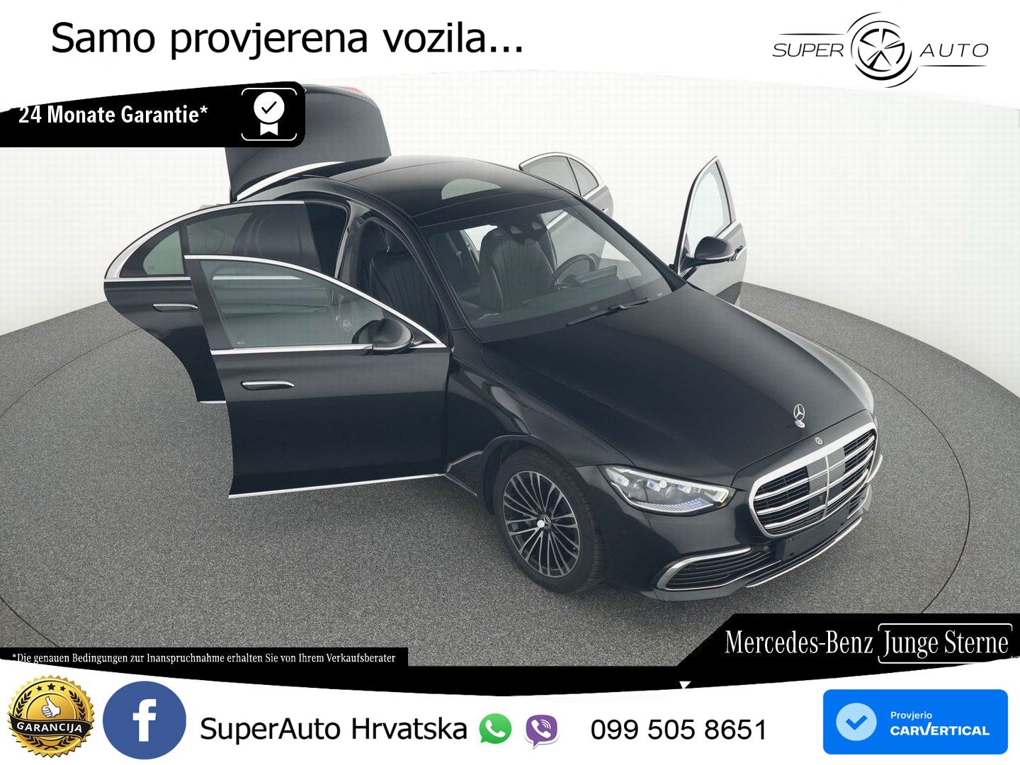 Mercedes S 350d (313 KS) EQ Boost 4MATIC 9G-TRONIC ZRAČNI+ACC+GR SJED+360+PANO
