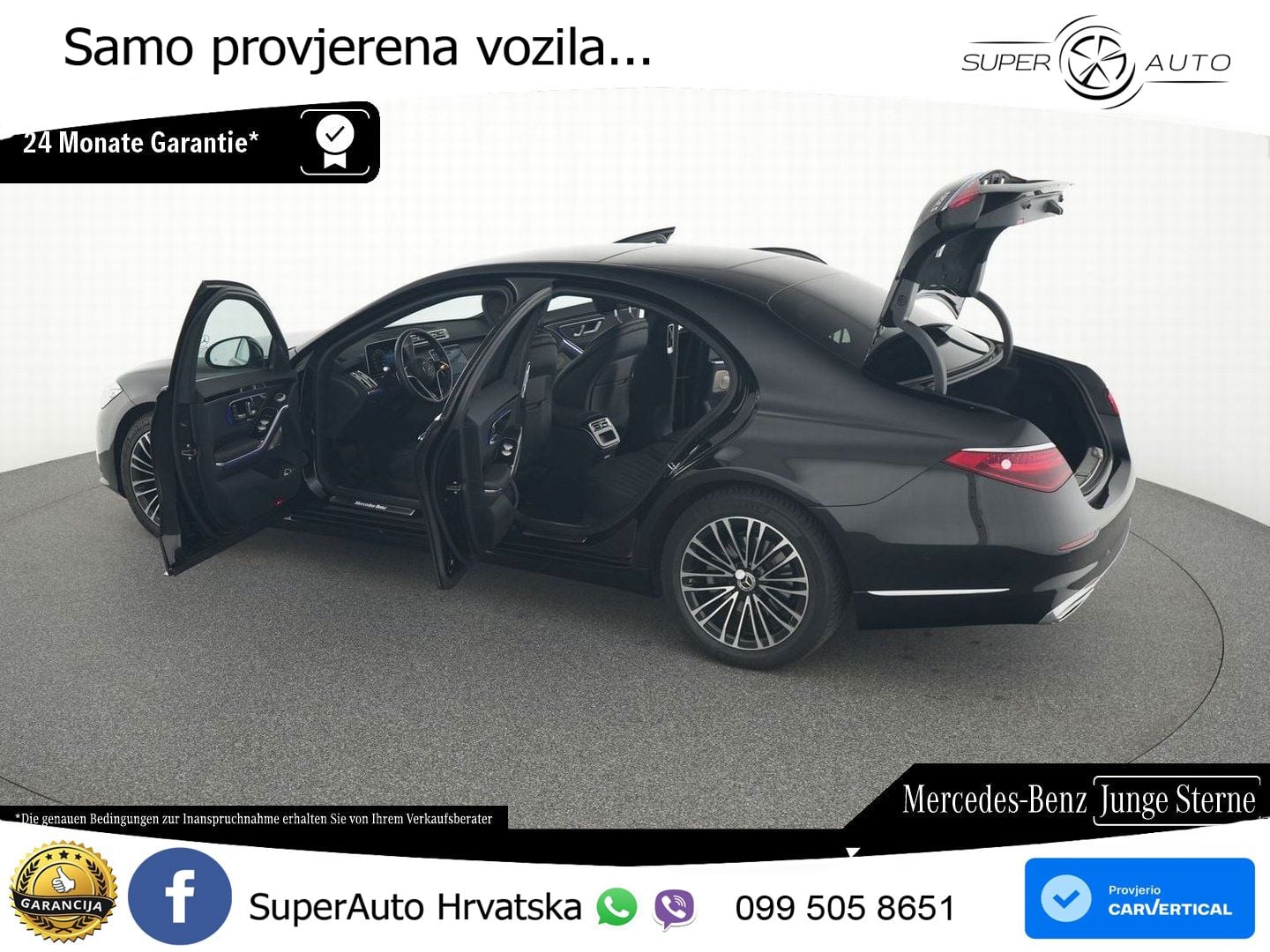 Mercedes S 350d (313 KS) EQ Boost 4MATIC 9G-TRONIC ZRAČNI+ACC+GR SJED+360+PANO