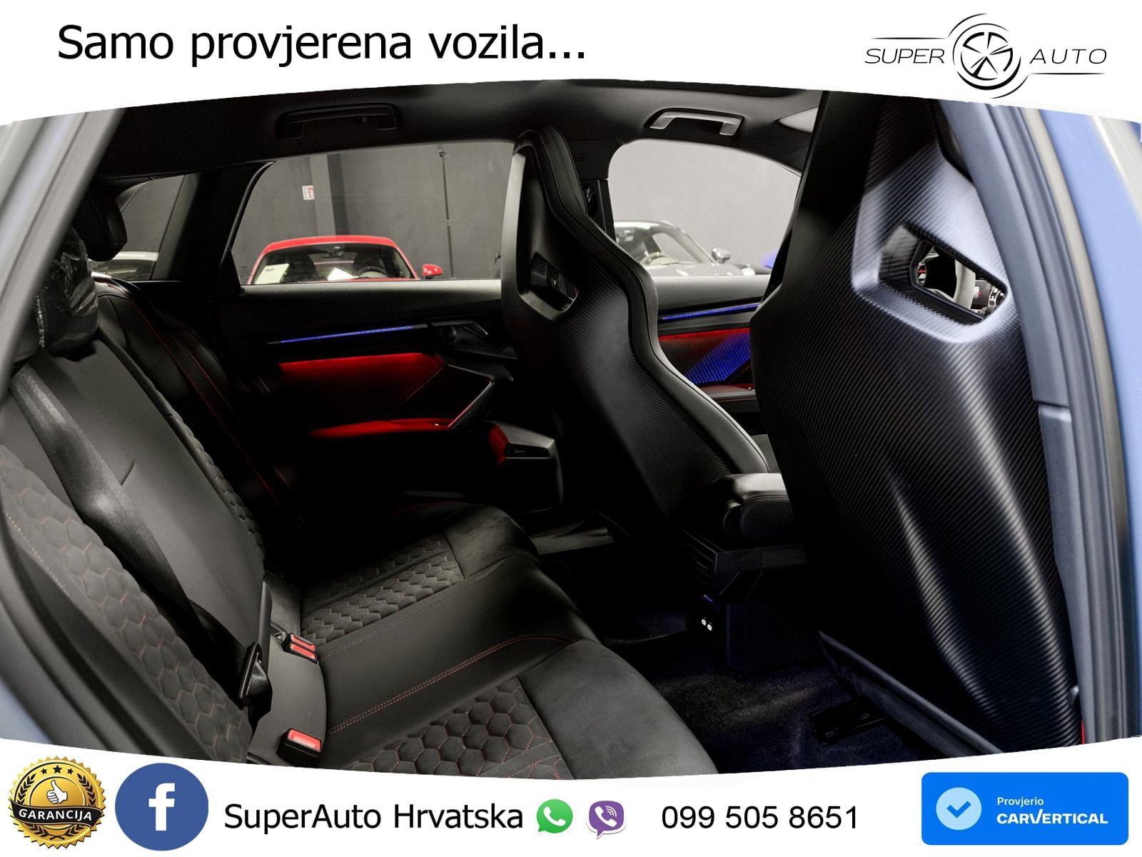 Audi RS3 Sedan 2.5 TFSI (400 KS) quattro S tronic LED+GR SJED+ACC