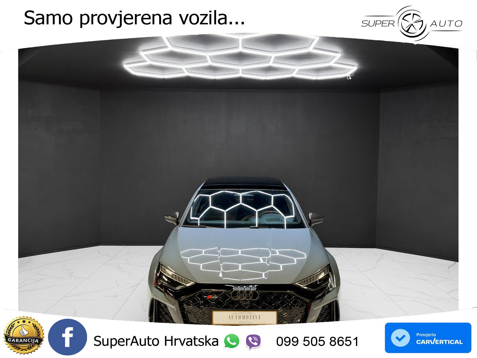 Audi RS3 Sedan 2.5 TFSI (400 KS) quattro S tronic LED+GR SJED+ACC
