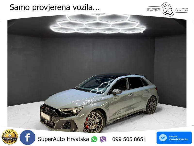 Audi RS3 Sedan 2.5 TFSI (400 KS) quattro S tronic LED+GR SJED+ACC