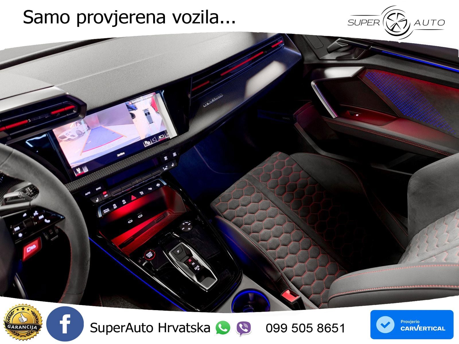 Audi RS3 Sedan 2.5 TFSI (400 KS) quattro S tronic LED+GR SJED+ACC