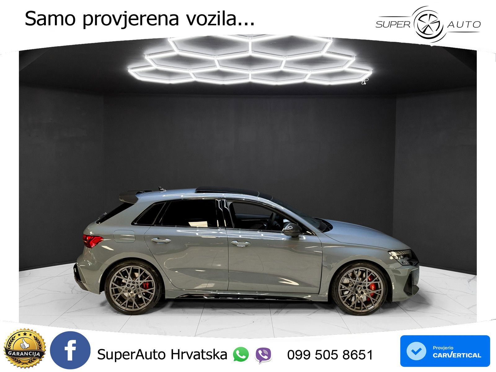 Audi RS3 Sedan 2.5 TFSI (400 KS) quattro S tronic LED+GR SJED+ACC