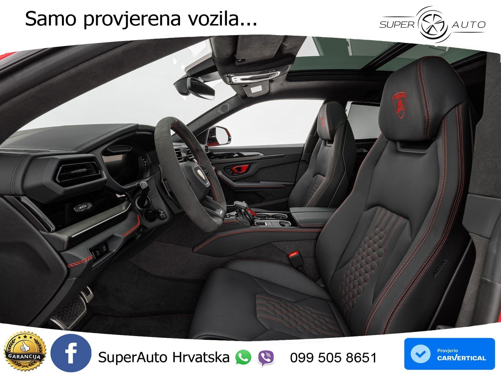 Lamborghini Urus SE 4.0 V8 (800 KS) 4WD Automatic LED+GR SJED+ACC