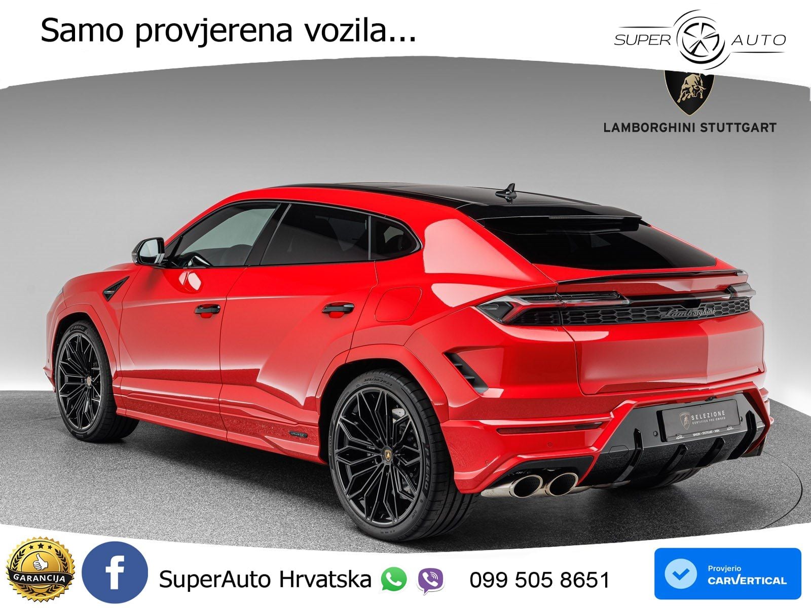 Lamborghini Urus SE 4.0 V8 (800 KS) 4WD Automatic LED+GR SJED+ACC
